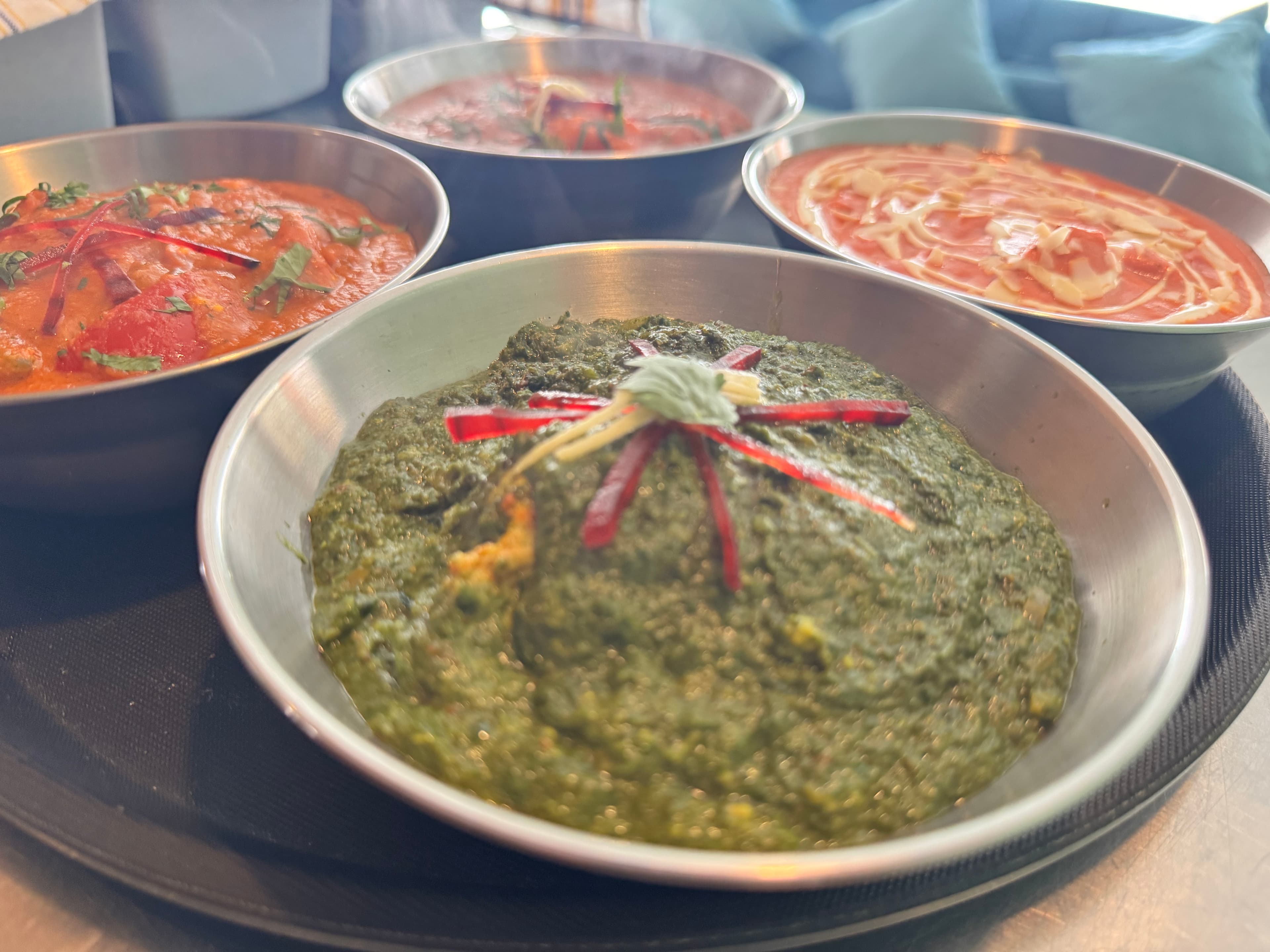 Slow-cooked lamb rogan josh